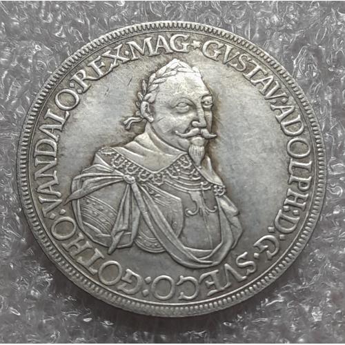 Німеччина. Талер 1632 року. Адольф Густав. Копія.
