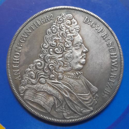 Німеччина. Талер 1711 року. Шварцбург. Копія.