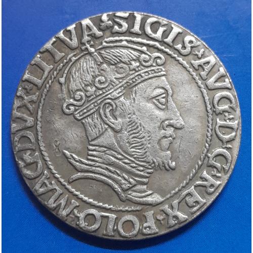 Польща. Грош 1547 року.  Копія.