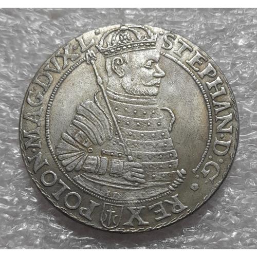 Польща. TALAR 1583 року - STEPHAN BATORY  Копія.