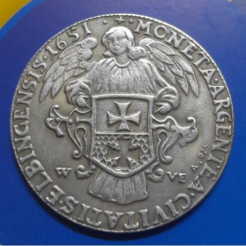 Польща  TALAR 1651 р. - JOAN CASIMIR.  Копія.