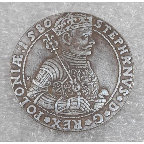 Польща. Талер 1580 року. Стефан Баторій. Копія.