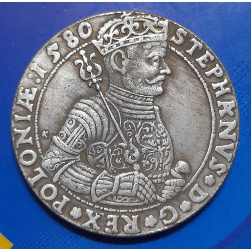 Польща. Талер 1580 року. Стефан Баторій. Копія.