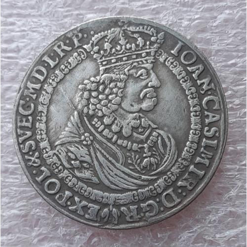 Польща. Талер 1661 року. Ян Казимир Бидгощ. Копія.