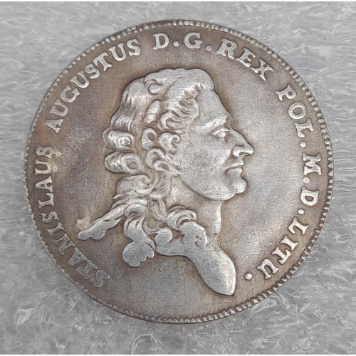 Польща. Талер 1782 року. Станіслаус Аугуст. Копія.