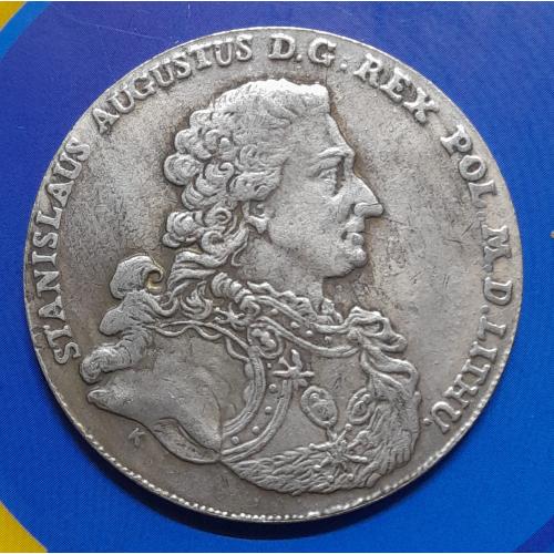 Польща.  THALER 1766 S.A.P. - STANISLAUS AUGUSTUS. Копія.
