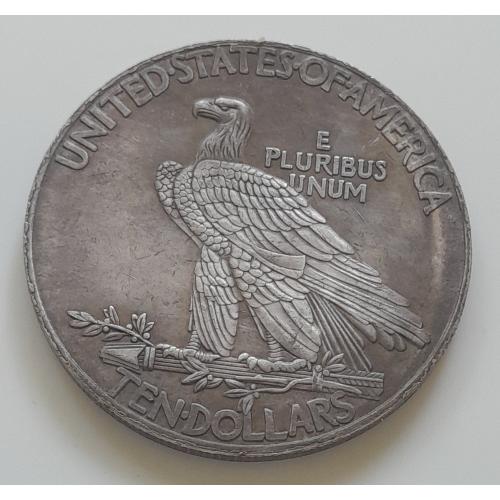 США, 10 доларів 1907 р., копія.