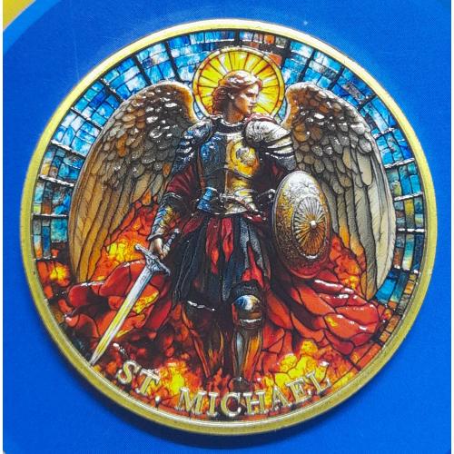 Сувенірна монета: " Архангел Михаїл ".