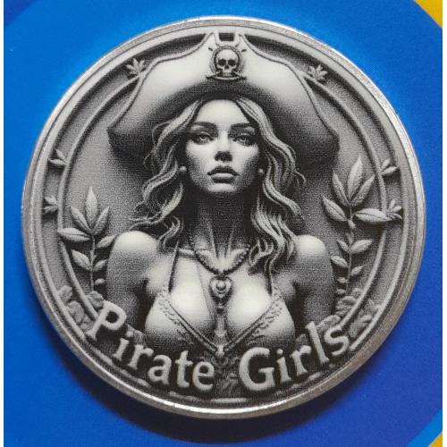 Сувенірна монета: " Pirate Girls ".