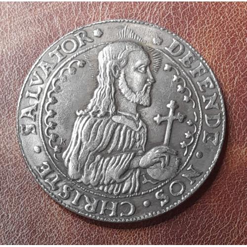 Талер 1577 року, Стефан Баторій, Гданськ. Копія.