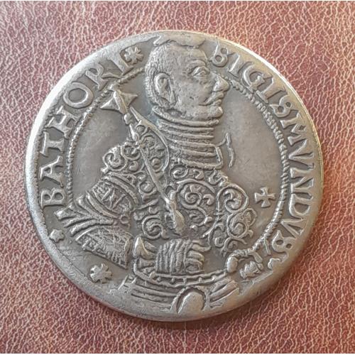 Талер 1595 року Баторій (Середньовіччя). Копія.