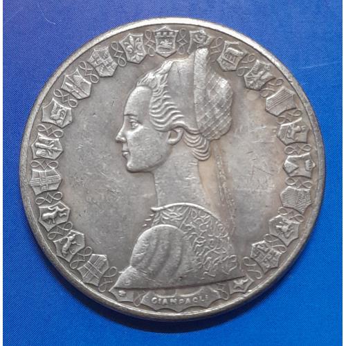 Італія. 500 лір "Каравела". Копія.