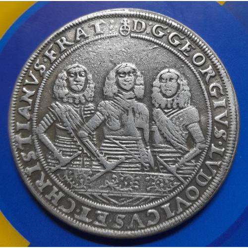 THALER 1659 р., GEORGIVS-LUDOVIC-CHRISTIAN. Копія