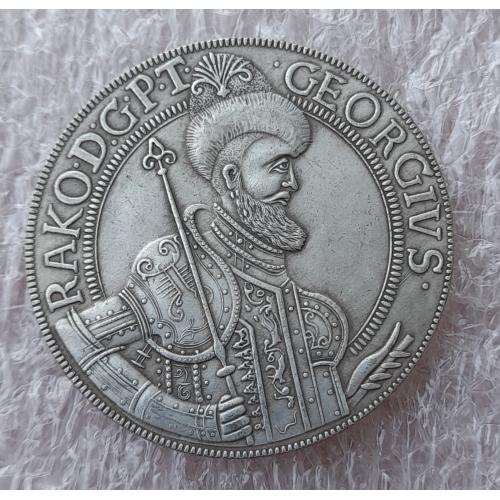 Трансільванія-Румунія.Талер 1656 року. Секебріген. Копія.