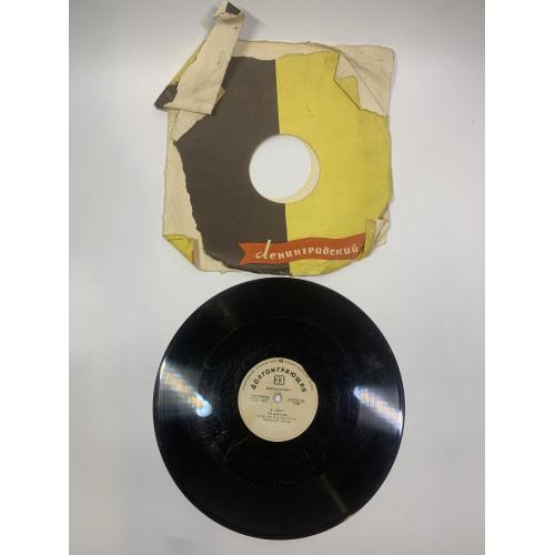 Виниловая пластинка классика «Ференц Лист — Венгерские рапсодии №1 и №2» оркестр Рахлин Д-452 (Н2716