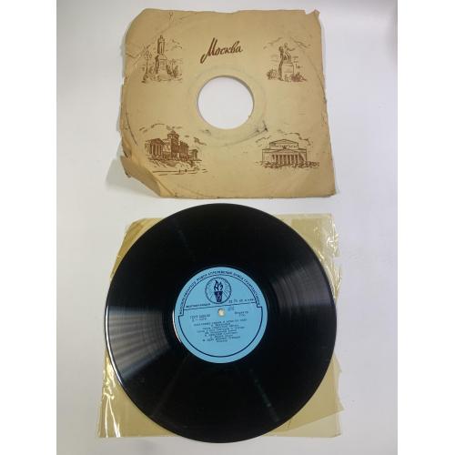 Виниловая пластинка опера «Сельская честь» Пьетро Масканьи Елена Николай Мелодия СССР 33 об/мин 