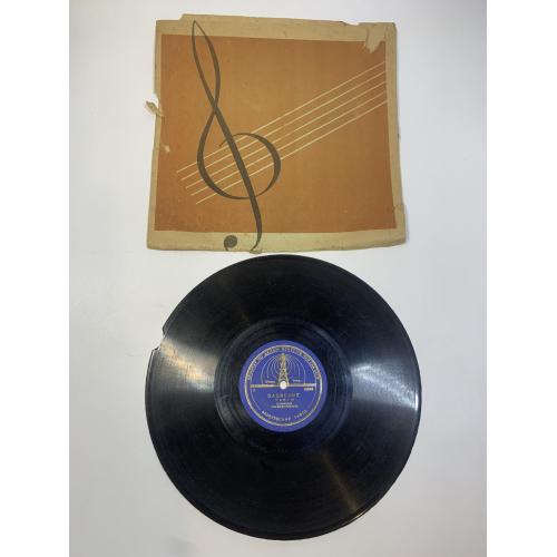 Виниловая пластинка танго «Забвение / Первый знак» Львовский теа-джаз-оркестр 78 об/мин (Н2730) 