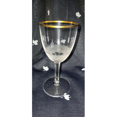 Винтажная хрустальная рюмка для ликера . фирмы Meser  .  коллекция Royal .