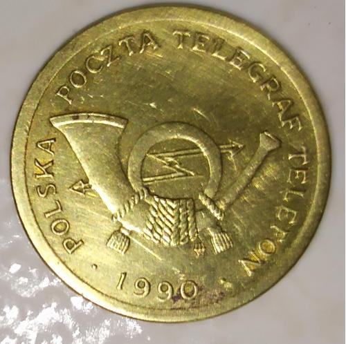 Польский жетон 1990 год