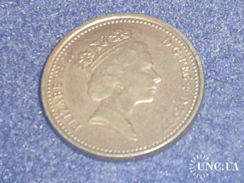 Англия-1997 г.-1 пенни