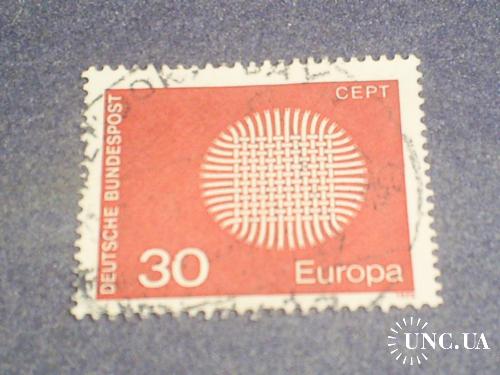 ФРГ-1970 г.-ЕВРОПА