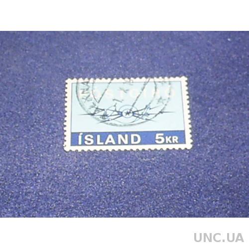Исландия-1971 г.-Открытие почты в Исландии