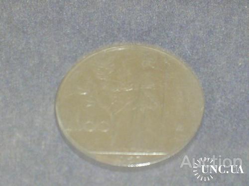 Италия-1957 г.-100 лир