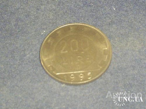Италия-1995 г.-200 лир