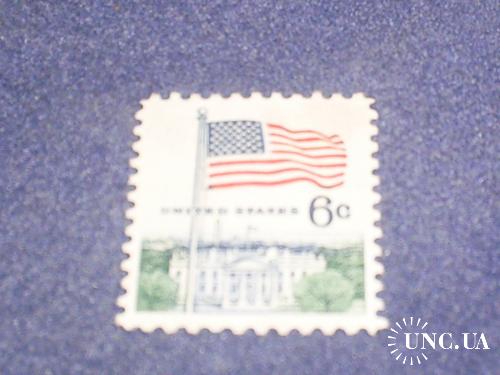 США*-1968 г.-Флаг, Белый дом, стандарт (полная)