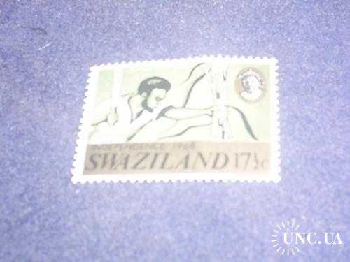 Свазиленд**-1968 г.-День Независимости, сахарный тростник