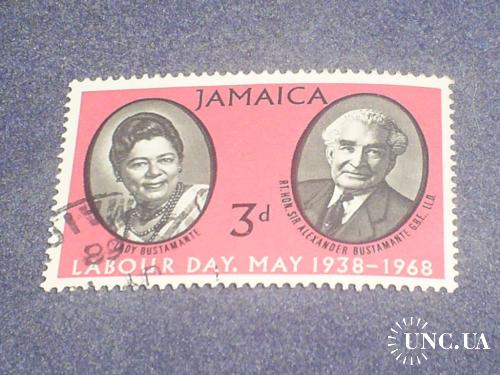 Ямайка-1968 г.-Президент с женой