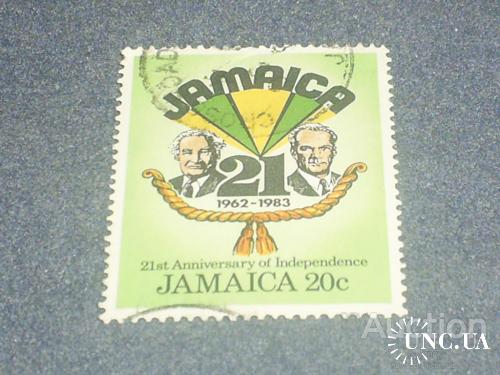 Ямайка-1983 г.-21-я годовщина независимости