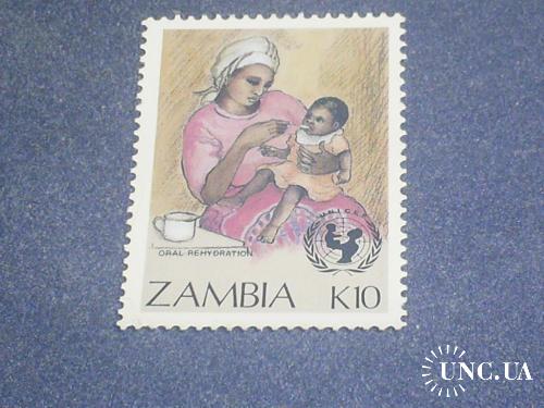 Замбия**-1988 г.-ЮНИСЕФ (концовка)
