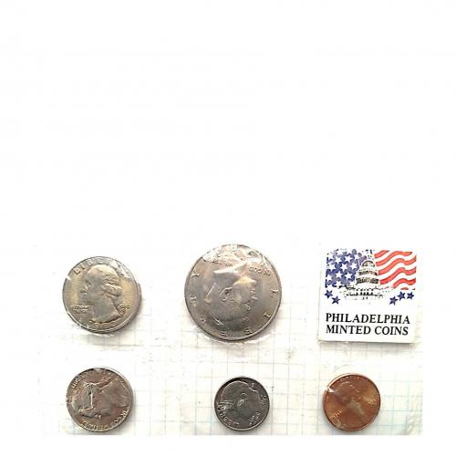 Филадельфийский монетный двор, США, памятный выпуск, блистер