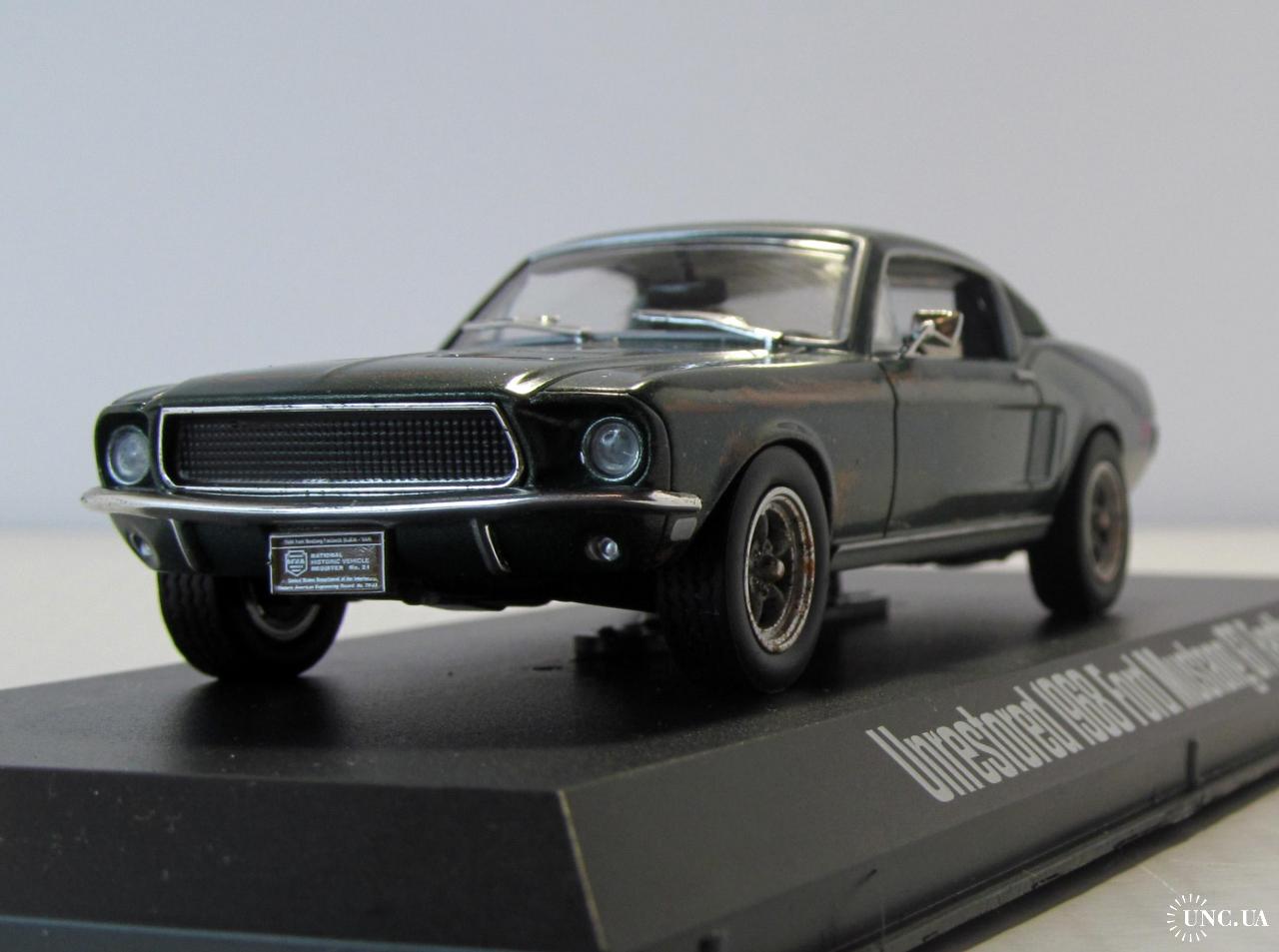 Ford Mustang GT Fastback 1968, vihreä Bullitt [KKDC181391] - 85,45