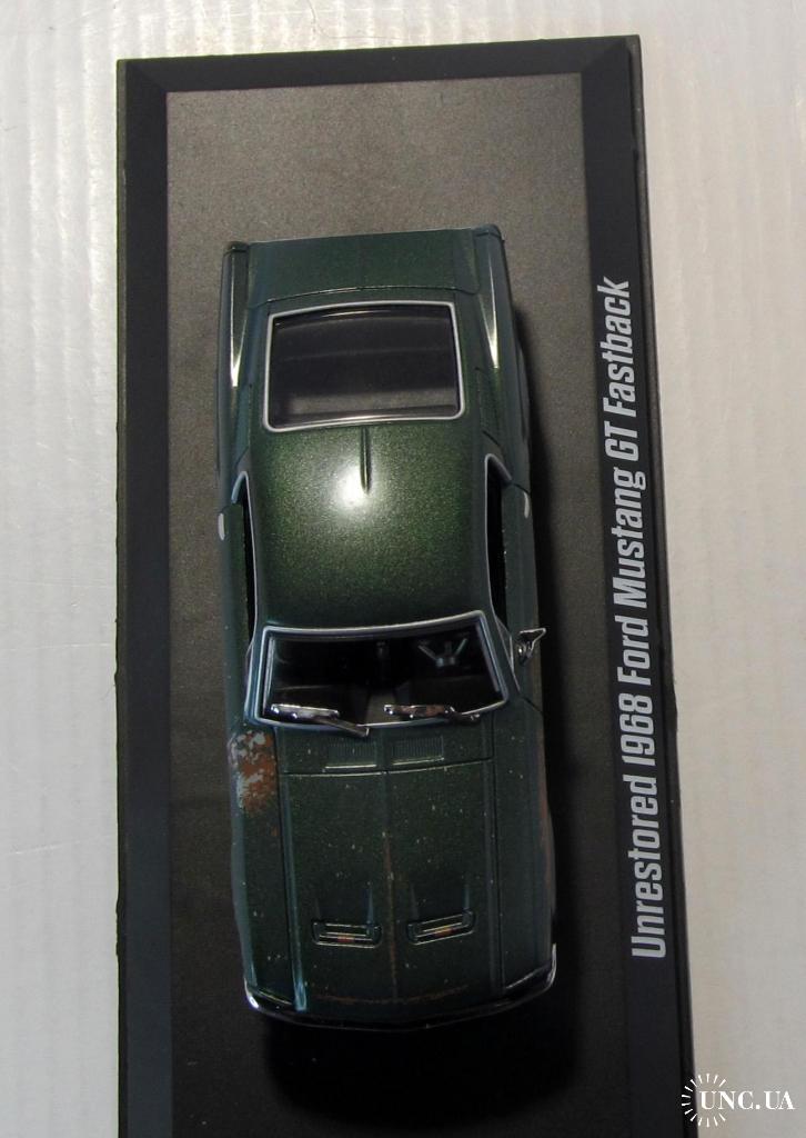 Miniature Trajectoire 1/43 Ford Mustang Fastback 1968 - Bullitt (Steve McQueen) - Verte
