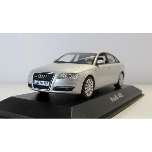 Audi A6 quattro C6 4F 2004, Minichamps. 1:43 коробка и бокс. Ауди A6 2004