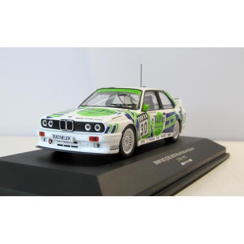  BMW M3 (E30) 1992, CMR. 1:43 коробка и бокс. #30 DTM Prinz Poldi von Bayern. БМВ М3 1992