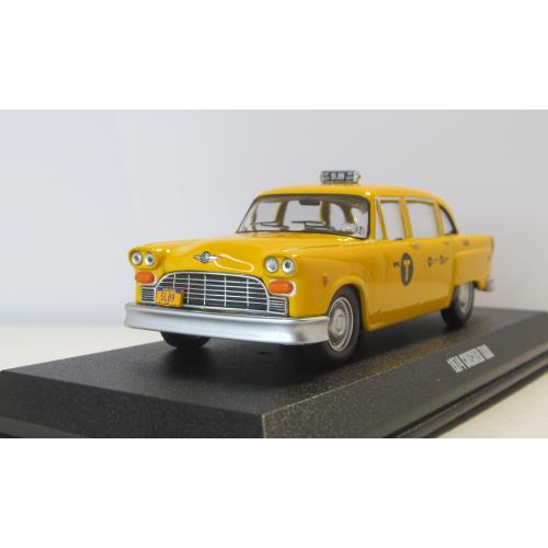  Checker Taxi New York City 1974, John Wick III 2019, Greenlight. 1:43 коробка и бокс.фильм Джон Уик