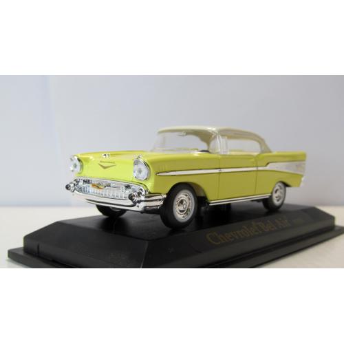 Chevrolet Bel Air 1957, DeAgostini. 1:43 открытый блистер. AUTO AMERIKA Итальянская журналка
