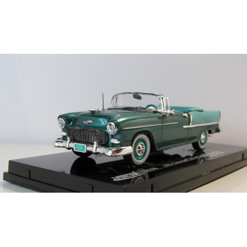 Chevrolet Bel Air Open Convertible 1955, Vitesse. 1:43 коробка и бокс.