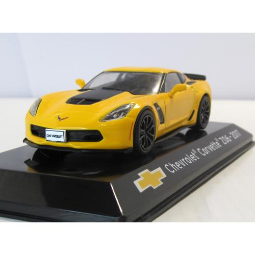 Chevrolet Corvette Z06 C7 2017, Centauria. 1:43 бокс. Шевроле Корвет 2017