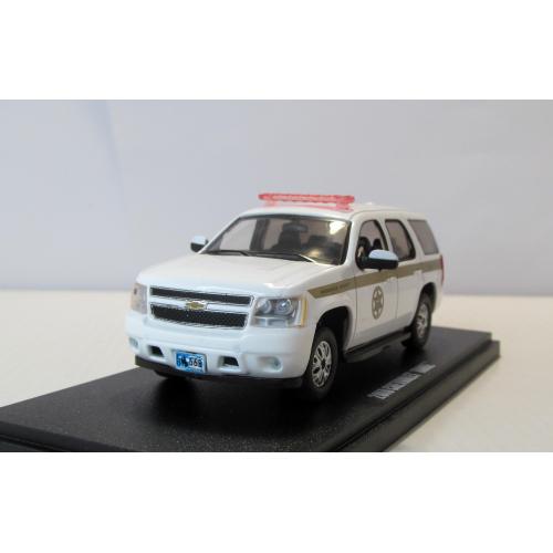 Chevrolet Tahoe Absaroka County Sheriff's Department 2010, Greenlight 1:43 коробка и бокс. Шевроле