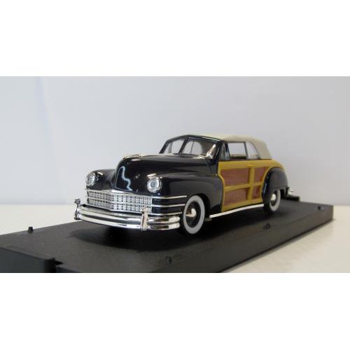 Chrysler Town Country 1947 Cabriolet closed, Vitesse. 1:43 коробка и бокс. made in Portugal
