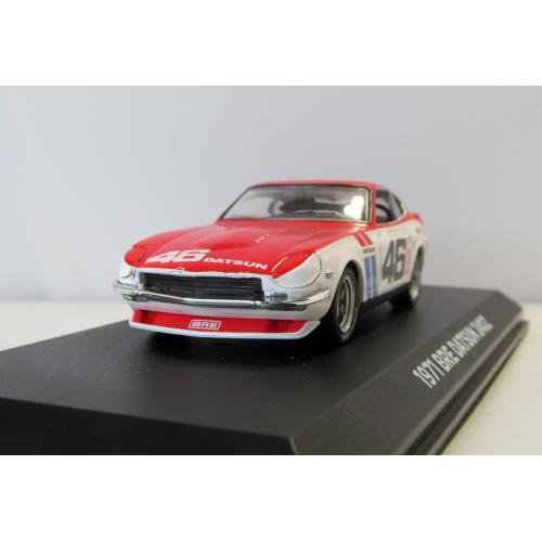 Datsun 240Z BRE 46 1971, Greenlight. 1:43 коробка и бокс. Tokyo Torque. Датсун 240Z 1971