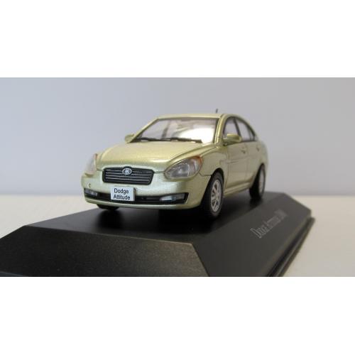 Dodge Attitude GLS MC 2008, Grandes Autos Memorables. 1:43 бокс ( Hyundai Accent )