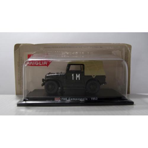  Fiat Campagnola 1952, Hachette. 1:43 запечатанный блистер. Фиат 1952