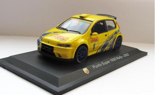 Fiat Punto Super 1600 Rally 2002 Hachette 1:43