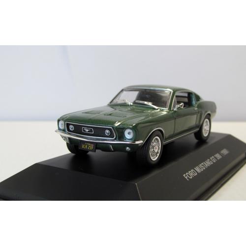 Ford Mustang GT 390 1968, Altaya. 1:43 бокс. Ford Mustang Collection. Форд Мустанг 1968