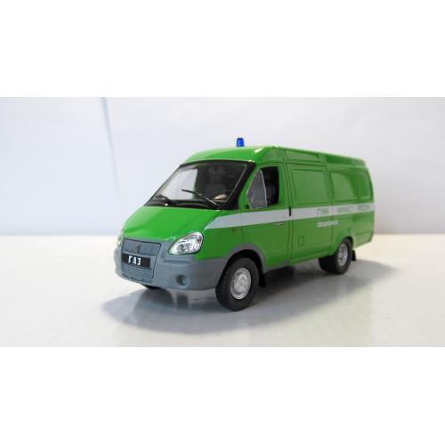 ГАЗ-2705 ГАЗель Автомобиль на службе, Deagostini. 1:43 Поврежденный!